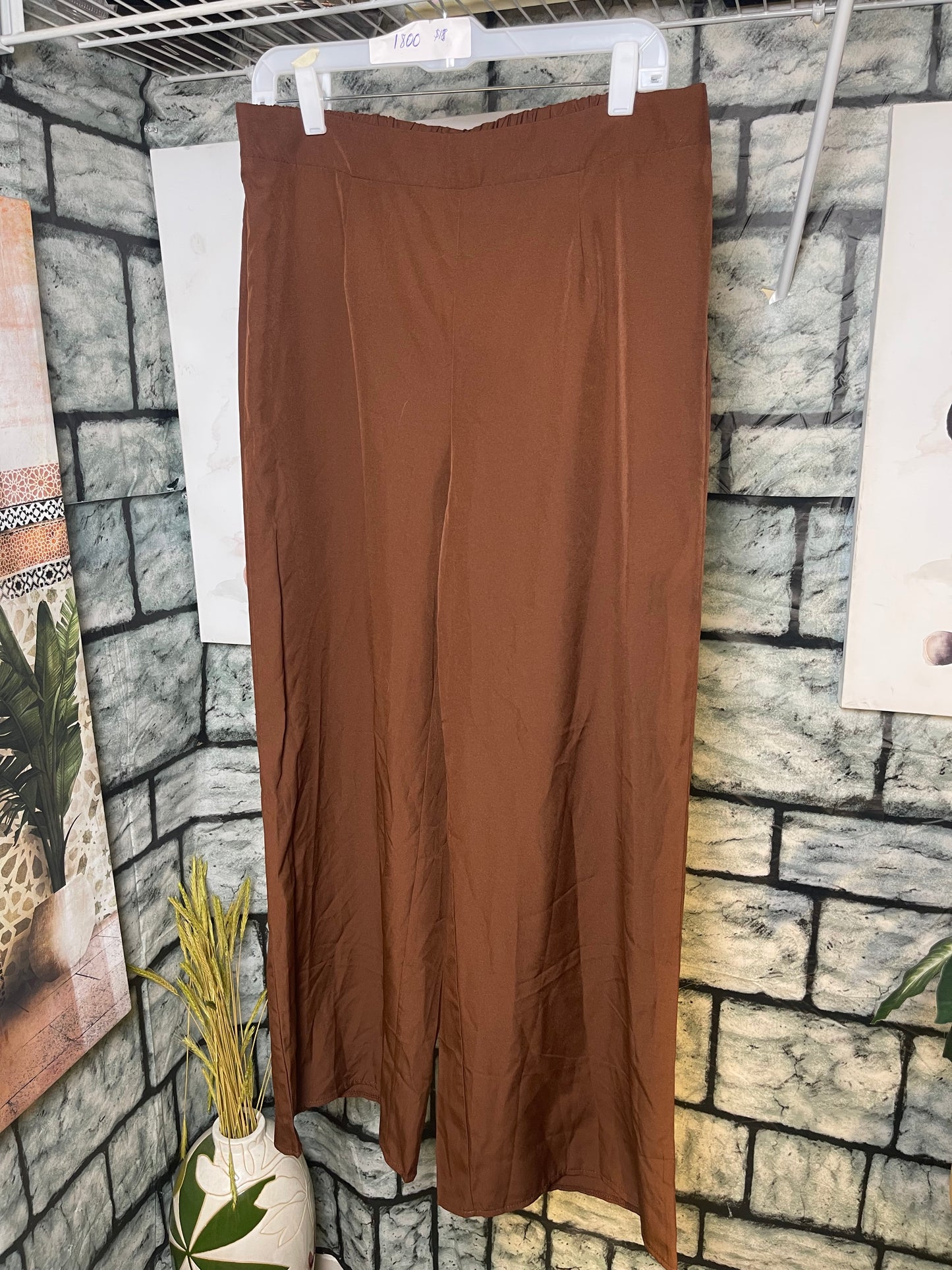 Shein Brown Pants Women sz 0XL