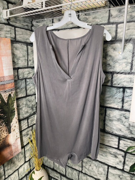 Gray Romper Women sz 3XL