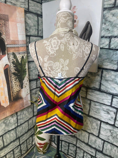 NEW Bar III Colorful Blouse Women sz Small