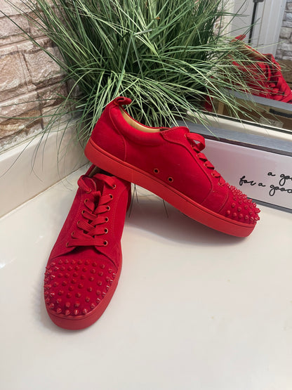 Christian Louboutin Red Spike Men sz 43 = sz 10