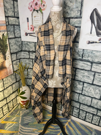 Brown Black Cover Women sz Medium