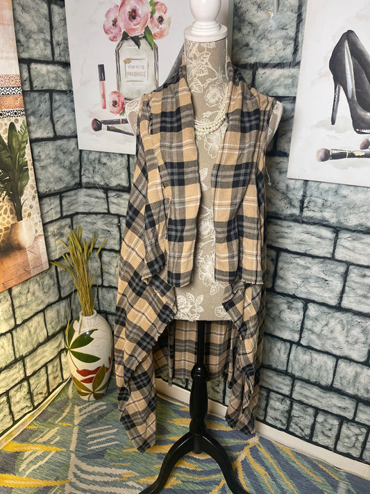 Brown Black Cover Women sz Medium