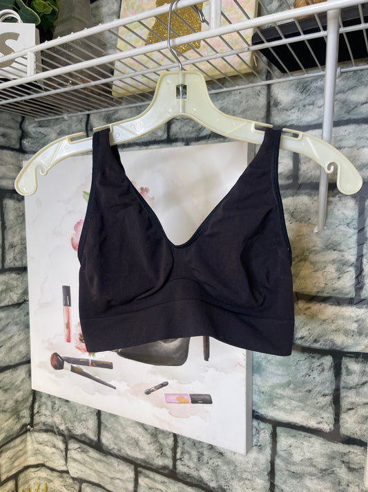 Black Sports Bra Women sz Small