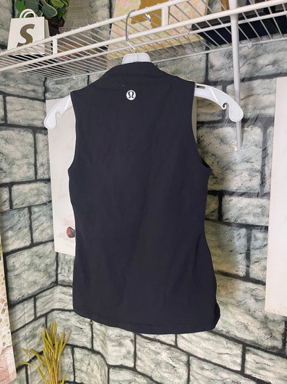 Lululemon Black Activewear Top Women sz Small