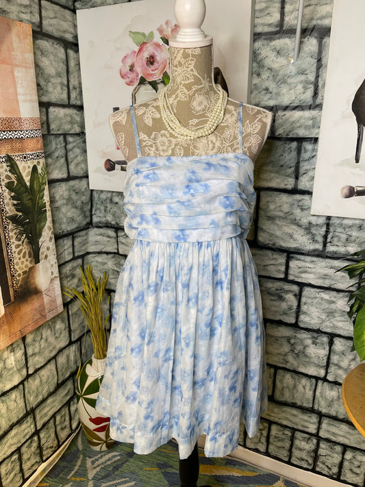 TCEC Blue Dress Women sz Large