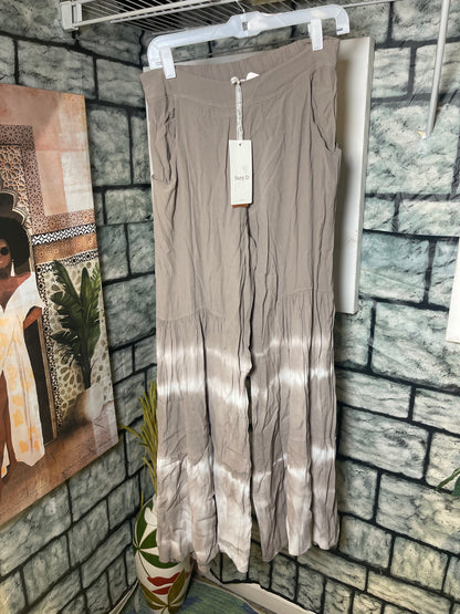 NEW Suzy D Gray Wide Leg Pants Women sz Medium