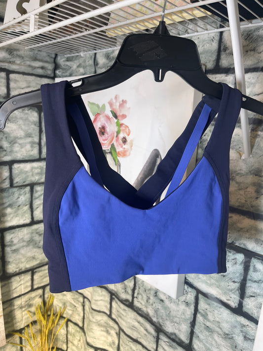 Lululemon Blue Sports Bra Women sz Small