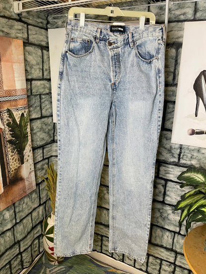 Fashion Nova Blue Denim Jeans Women sz 11