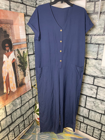 Navy Blue Jumpsuit Women sz Small