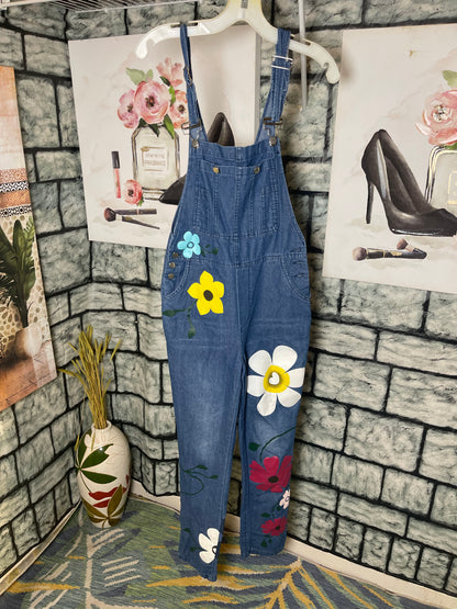 Denim Coverralls Women sz Small
