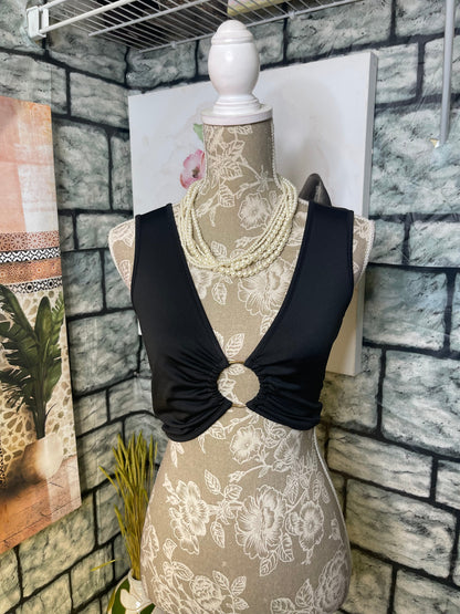 Black Blouse Women sz Small