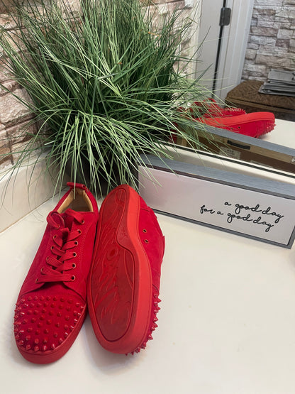 Christian Louboutin Red Spike Men sz 43 = sz 10