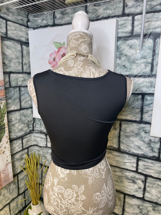 Black Blouse Women sz Small