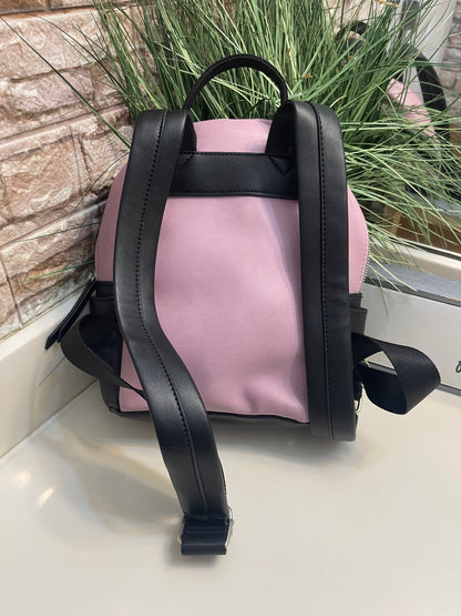 Nine West Backpack Purse Purple Black