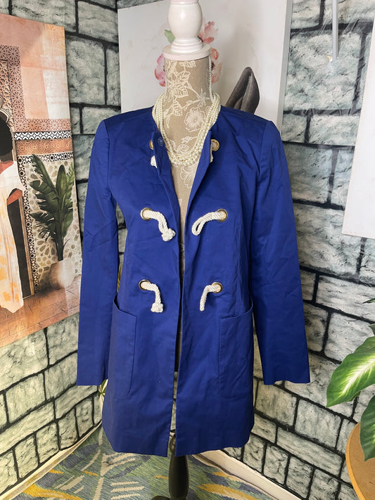 NEW J Crew Blue Jacket Women sz 6