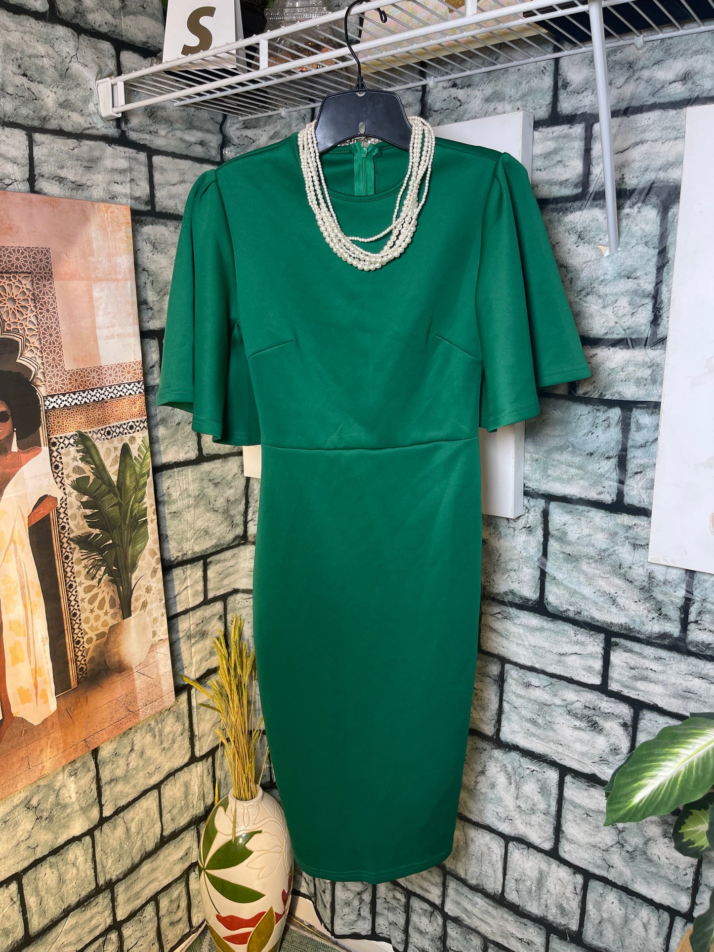 Green Dress Women sz Small