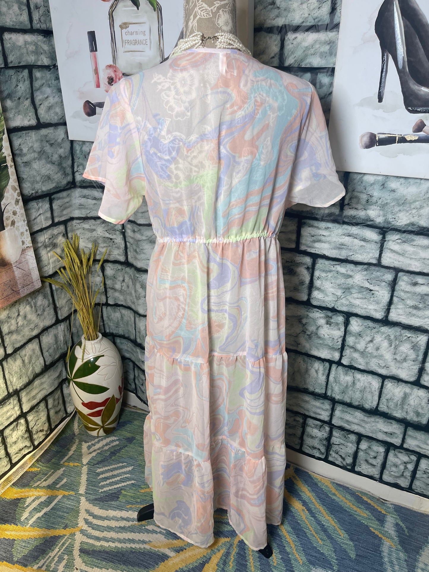 Live 4 Truth Colorful Duster Women sz Large