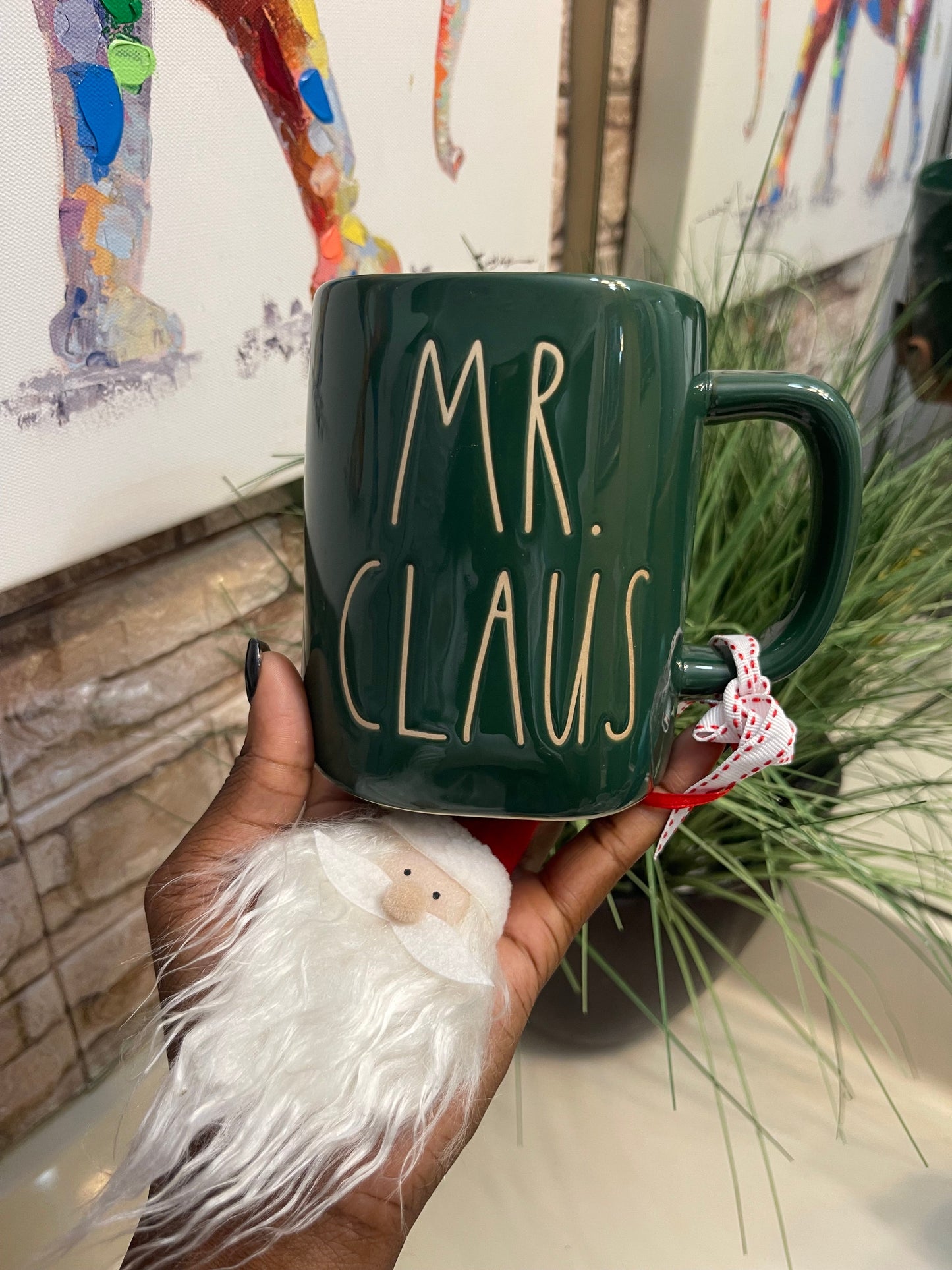 Mr. Claus Green Mug