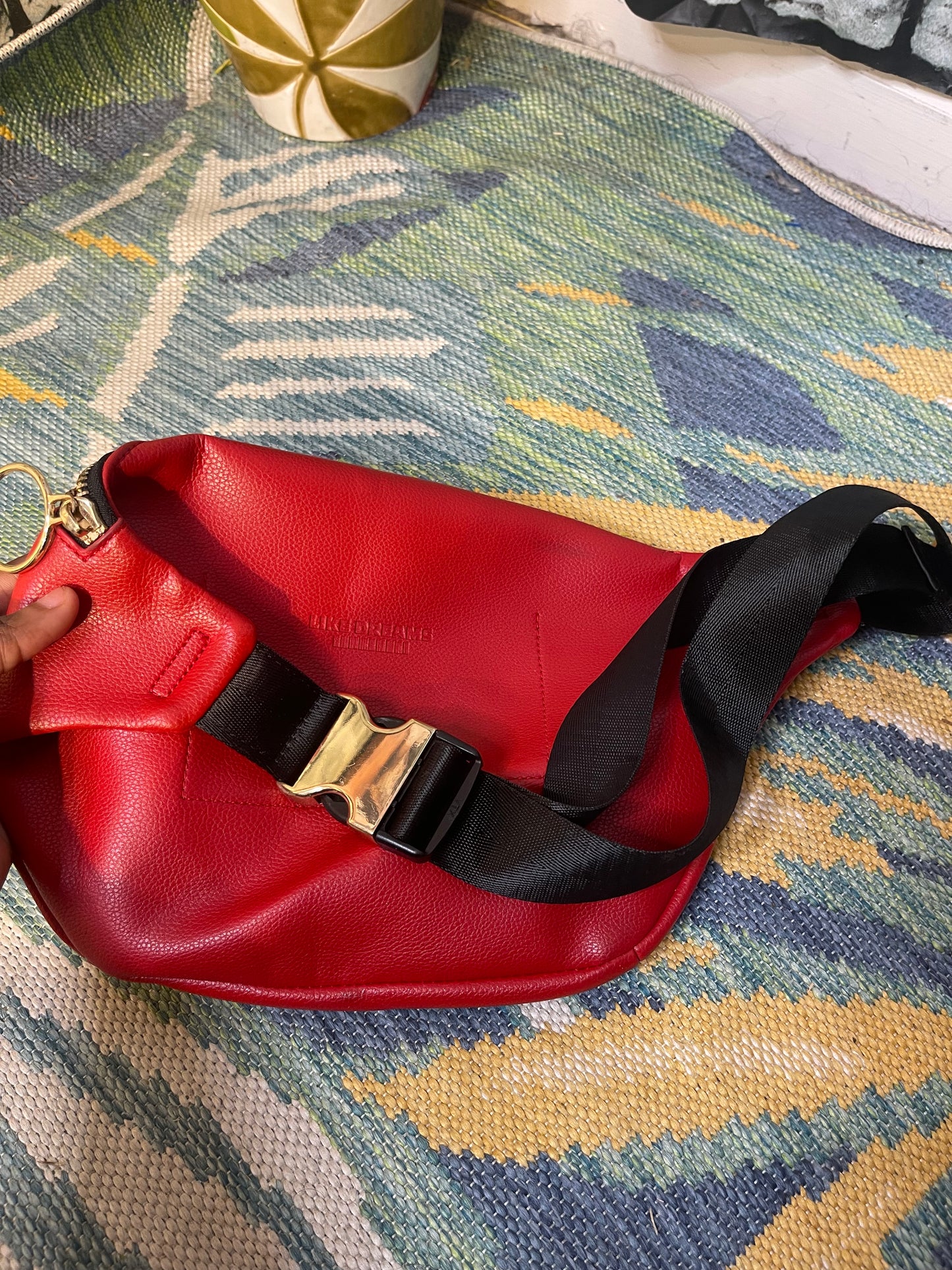 Red Large Fannie Pack Bag
