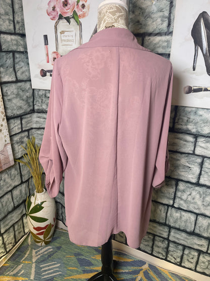 Fashion Nova Purple Blouse Women sz Large
