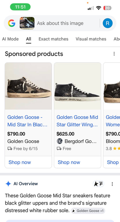 Golden Goose Black Women sz 11