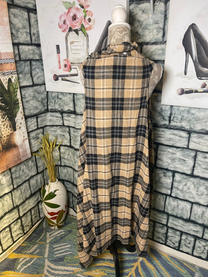 Brown Black Cover Women sz Medium