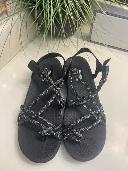 Skechers Black Sandals Women sz 10