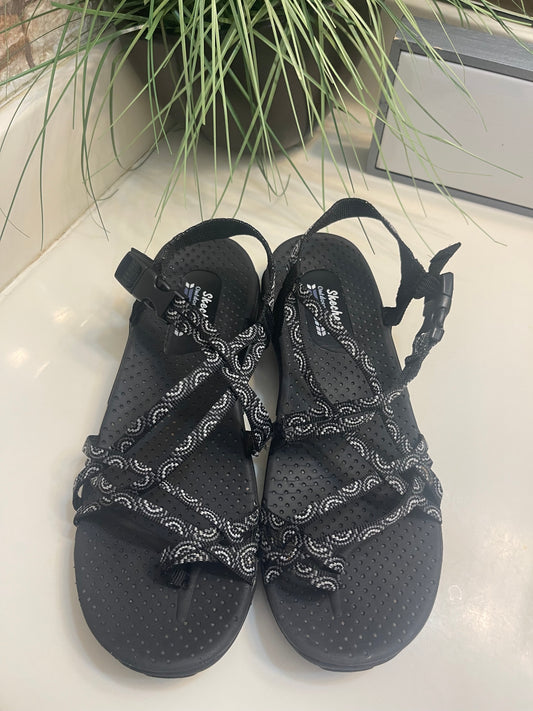 Skechers Black Sandals Women sz 10