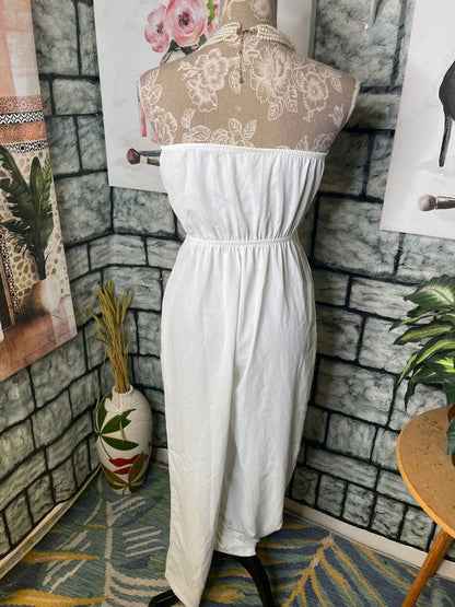 Loveimgs White Jumpsuit Women sz Medium