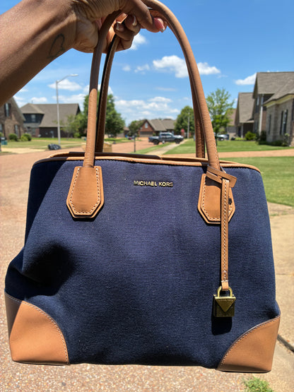 Michael Kors Blue Handbag