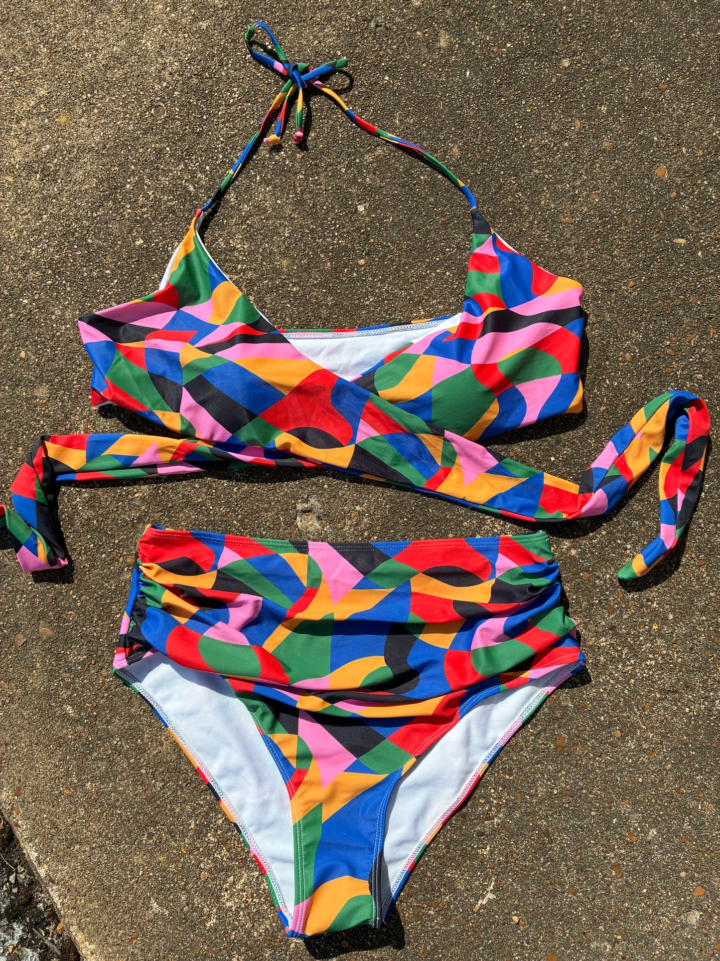 NEW colorful swimsuit women sz 1XL