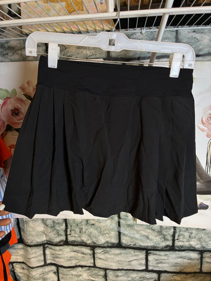 Lululemon black skort women sz 4