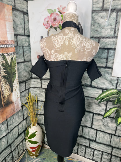 TicToc Black Dress Women sz Medium