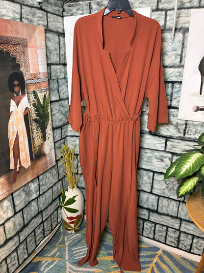 Fashion Nova Dark Orange Women sz 2XL