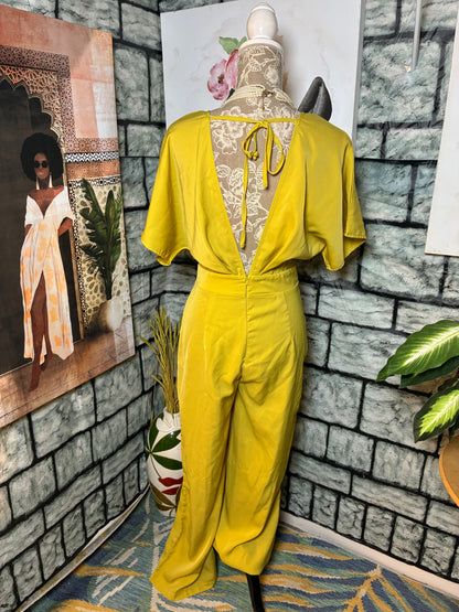 Shein Neon Jumpsuit Women sz Small