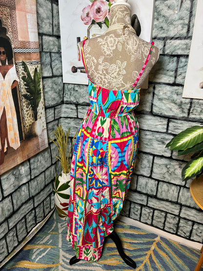 NEW Sincerely Jules Colorful jumpsuit Women sz Small
