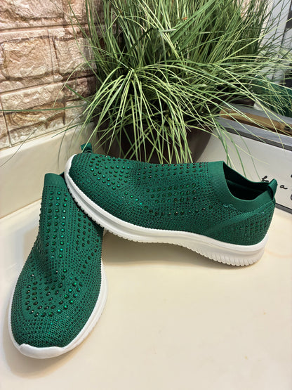 Belose Green Sneakers Women sz 11