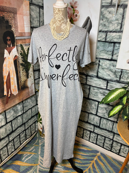 On Fire Gray Blouse Women sz 1XL
