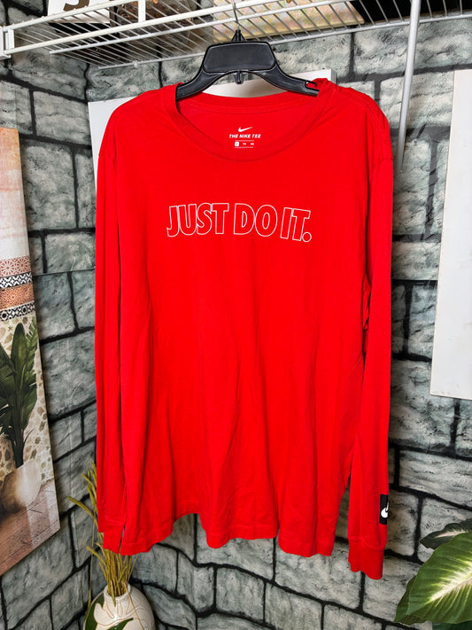 Nike Red Shirt Men sz 2XL