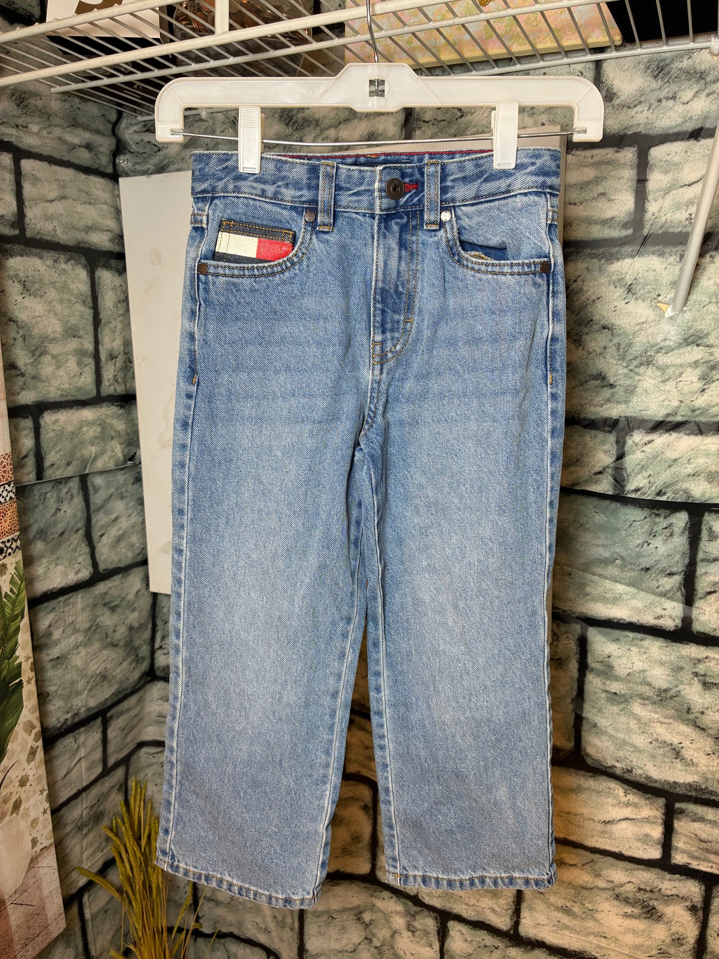 Tommy Hilfiger Blue Denim Pants Girls sz 6