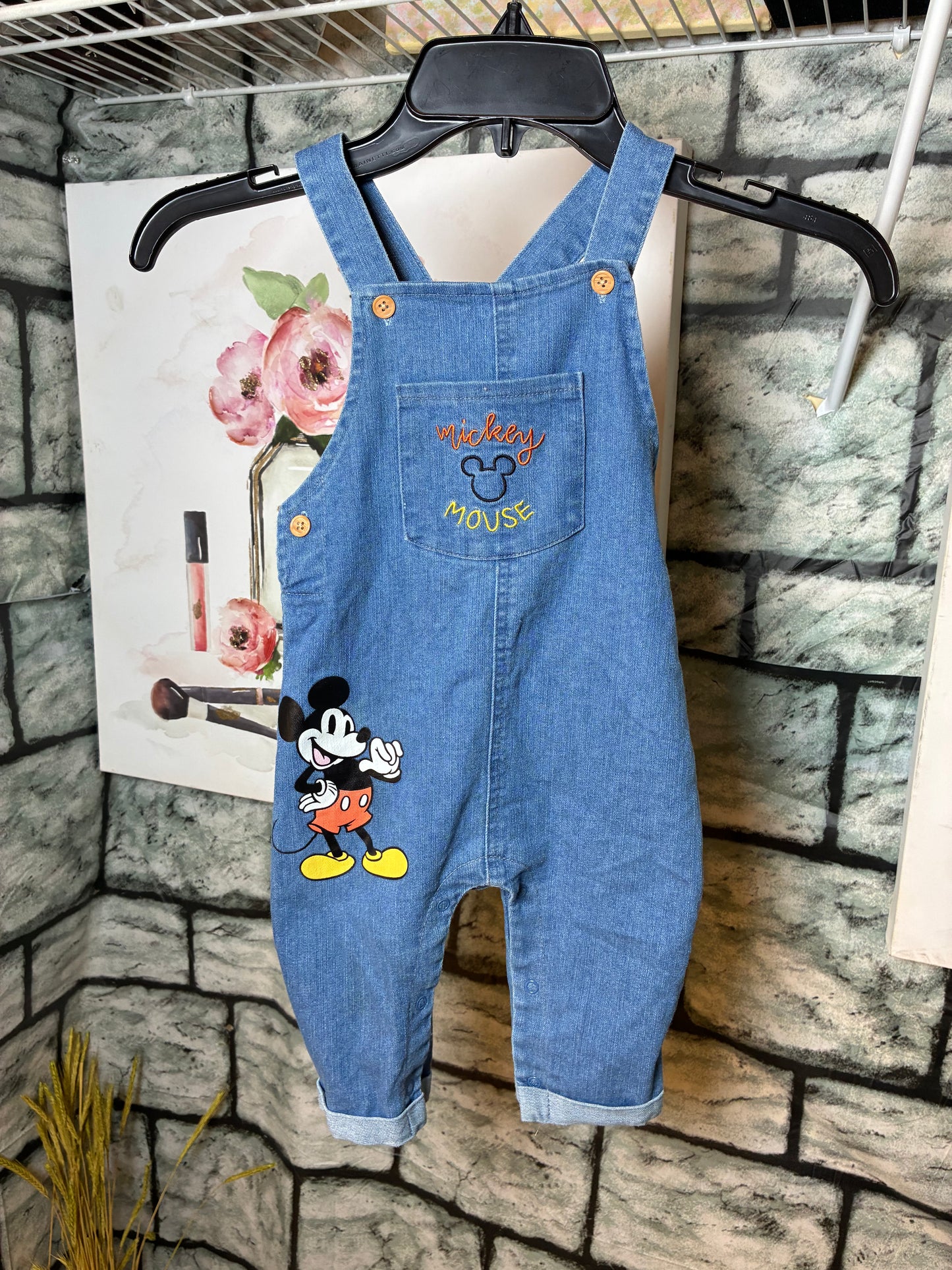 Disney Baby Blue One Piece Boys sz 6-9M
