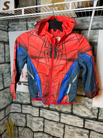 H&M Spider Man Jacket Boys sz 5/6