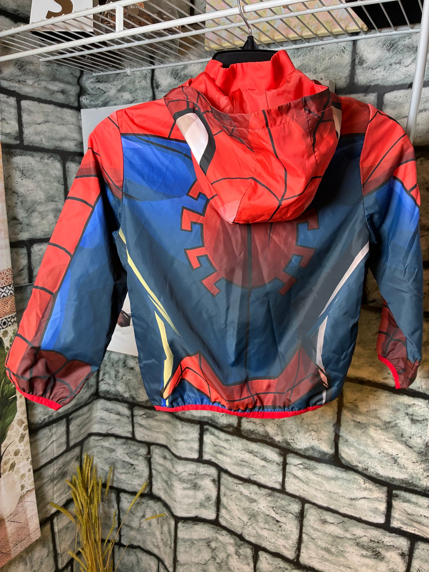 H&M Spider Man Jacket Boys sz 5/6