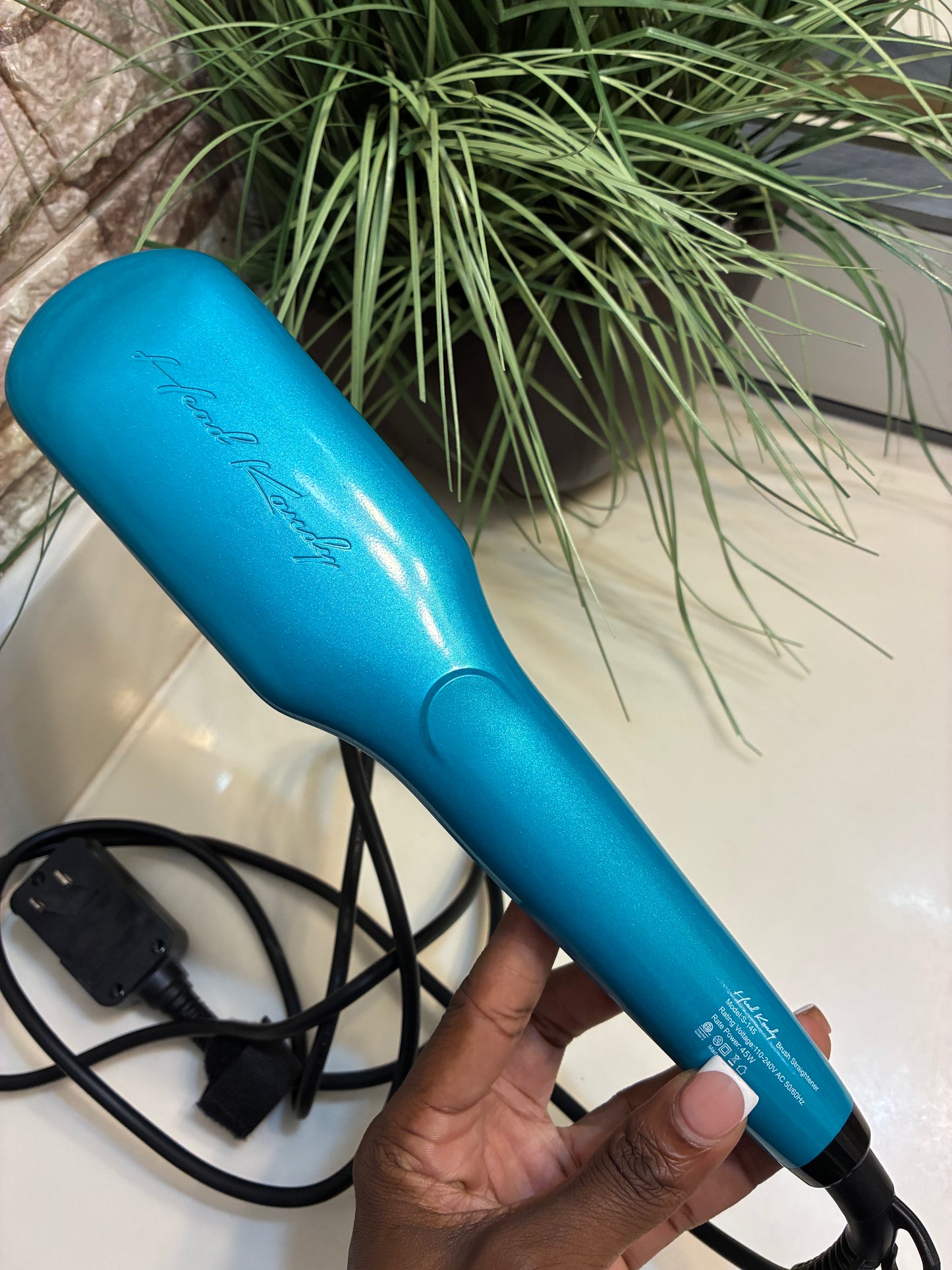Head Kandy Blue Hair Straightener