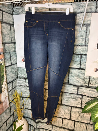 Michael Kors Blue Denim Jeggings Women sz Medium