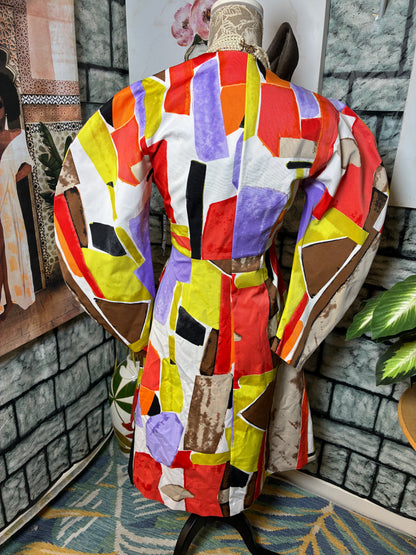 NEW New York & Co Colorful Dress Women sz Small