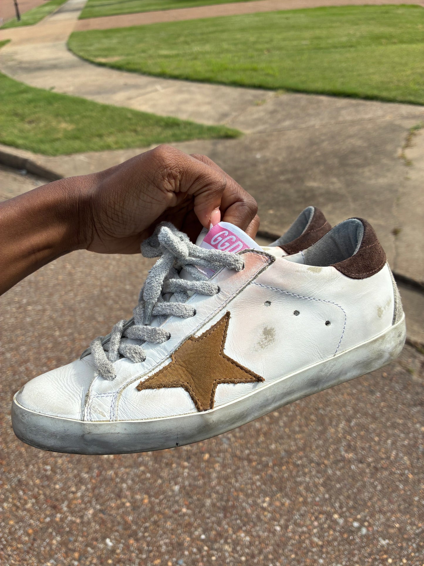 Golden Goose White Women sz 36 = sz 6