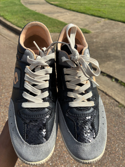Coach Black Gray Women sz 6