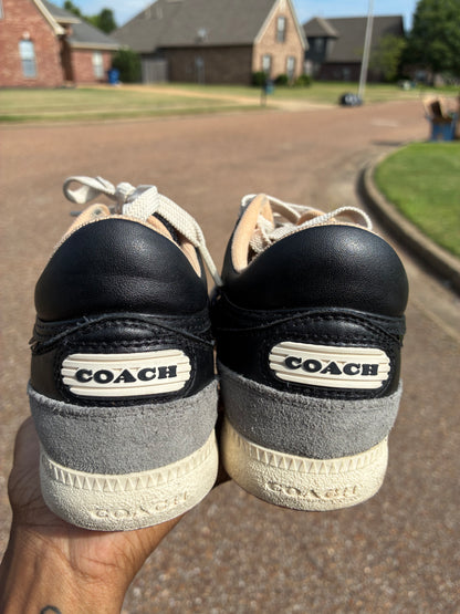 Coach Black Gray Women sz 6