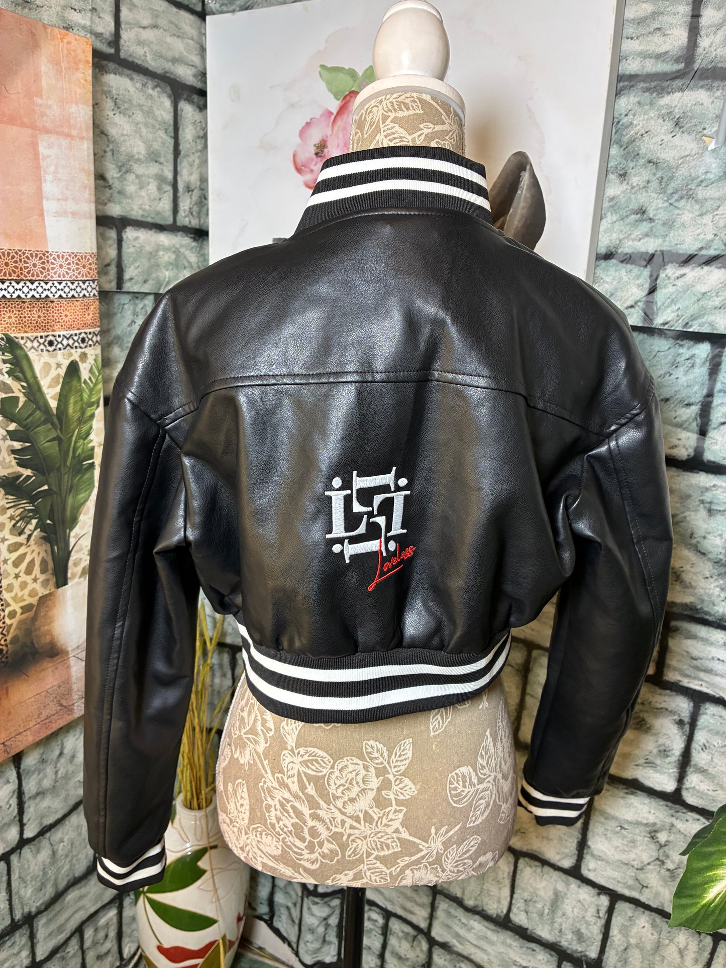 Daisy “Loveless” Black Jacket Women sz Medium